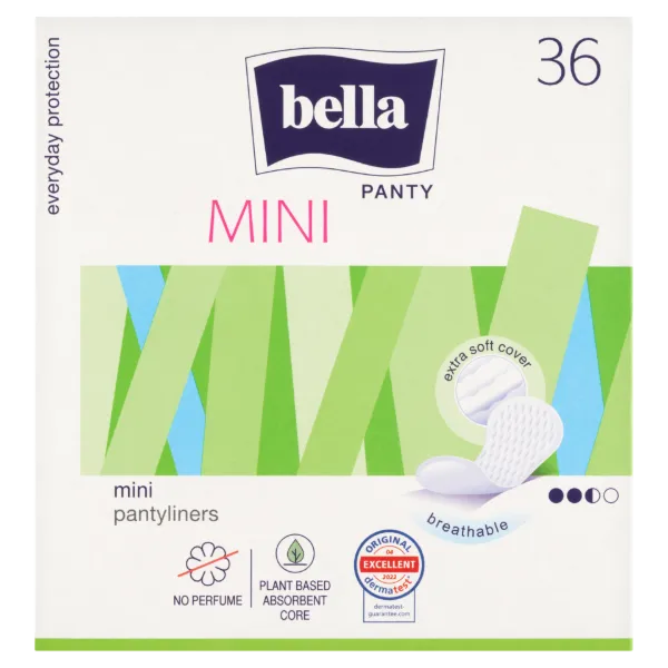 Bella Panty Mini légáteresztő tisztasági betét 36 db termékhez kapcsolódó kép