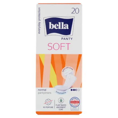 Bella Panty Soft légáteresztő tisztasági betét 20 db termékhez kapcsolódó kép