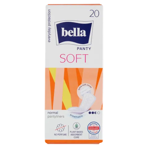 Bella Panty Soft légáteresztő tisztasági betét 20 db termékhez kapcsolódó kép