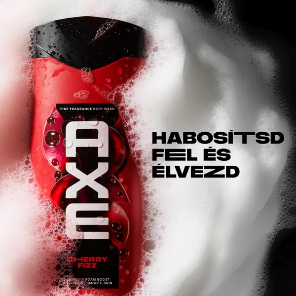 AXE Fine Fragrance Cherry Fizz tusfürdő 400 ml termékhez kapcsolódó kép