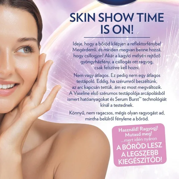 Vaseline Overnight Radiance szérumos testápoló 200 ml termékhez kapcsolódó kép