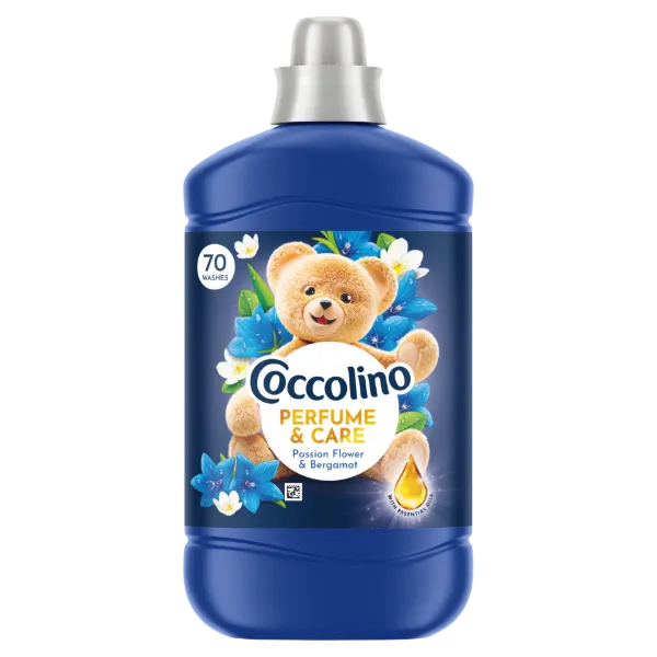 Coccolino Perfume & Care Passion Flower & Bergamot öblítőkoncentrátum 70 mosás 1610 ml termékhez kapcsolódó kép