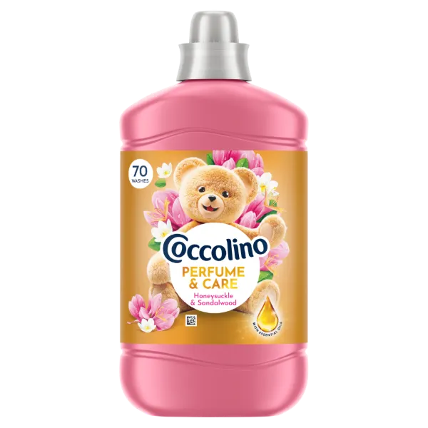 Coccolino Perfume & Care Honeysuckle & Sandalwood öblítőkoncentrátum 70 mosás 1610 ml termékhez kapcsolódó kép