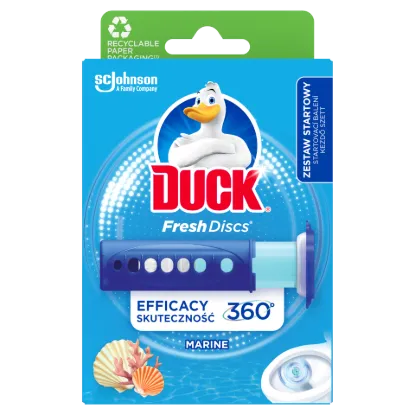 Duck Fresh Discs Marine WC-öblítő korong 36 ml termékhez kapcsolódó kép