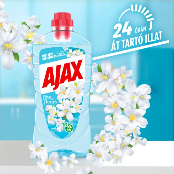 Ajax Flower Fiesta Jázmin általános tisztítószer 1000 ml termékhez kapcsolódó kép