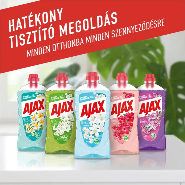 Ajax Flower Fiesta Jázmin általános tisztítószer 1000 ml termékhez kapcsolódó kép