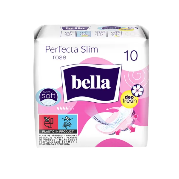 Bella egészségügyi betét Perfecta Slim Rose 10 db termékhez kapcsolódó kép