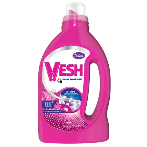 Violeta VESH mosógél 20 mosás 1 l Színes ruhákhoz termékhez kapcsolódó kép