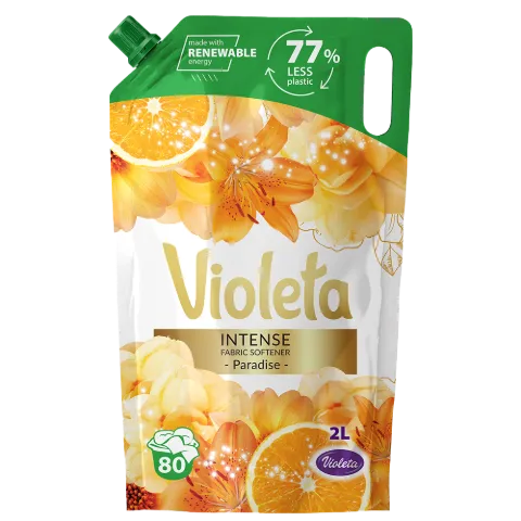 VIOLETA öblítő 2L utántöltő - Paradise (4/#) termékhez kapcsolódó kép