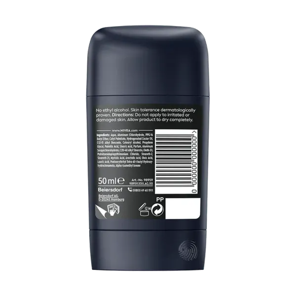 Nivea Men Deo stift 50 ml Black & White Invisible Epic Night termékhez kapcsolódó kép