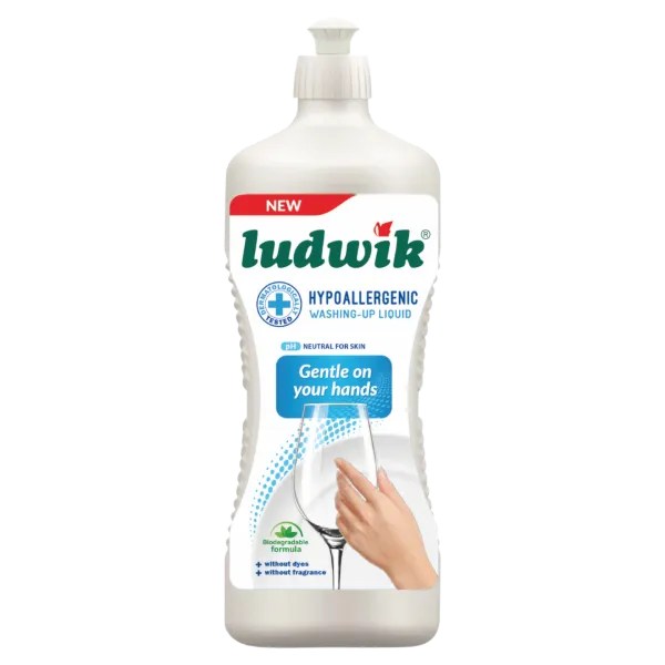 Ludwik illatmentes antiallergén mosogatószer 900 g termékhez kapcsolódó kép