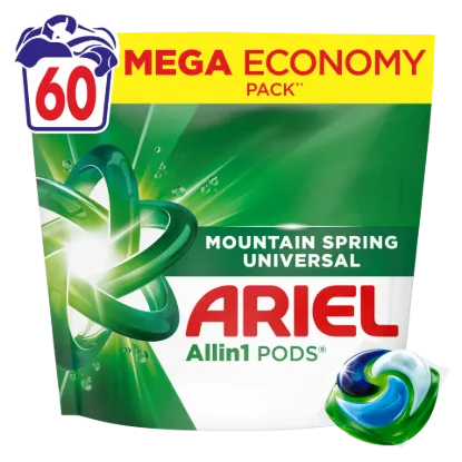 Ariel Allin1 PODS Mountain Spring Universal Mosókapszula, 60 Mosáshoz termékhez kapcsolódó kép