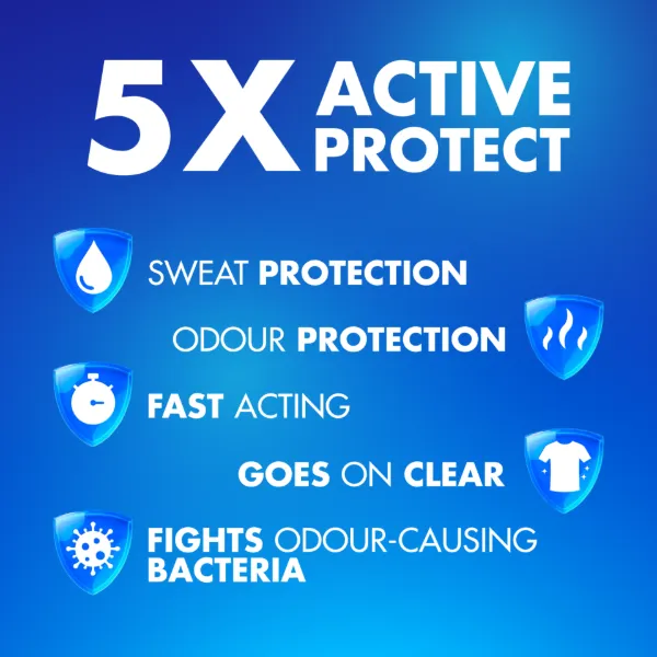 Gillette Power Rush Izzadásgátló Gél Férfiaknak , 70 ml termékhez kapcsolódó kép