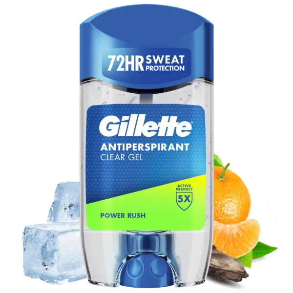 Gillette Power Rush Izzadásgátló Gél Férfiaknak , 70 ml termékhez kapcsolódó kép