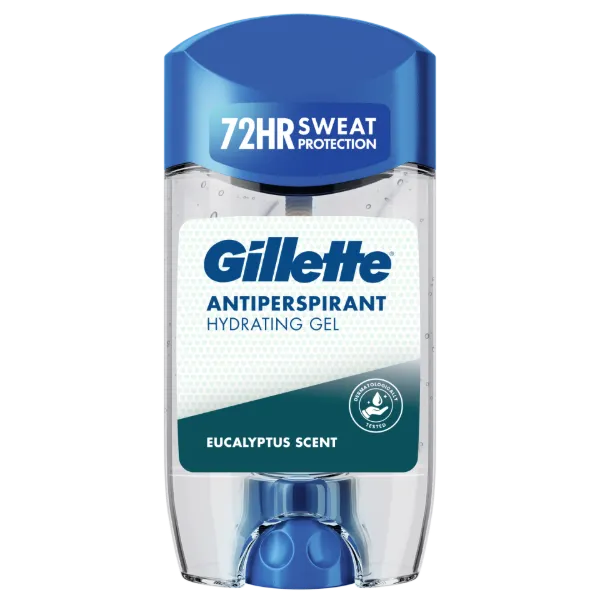 Gillette Eucalyptus Scent Izzadásgátló Hidratáló Gél Férfiaknak, 70 ml termékhez kapcsolódó kép
