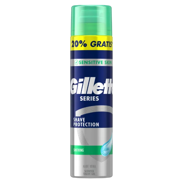 Gillette Series Nyugtató Hatású Borotvazselé Aloe Verával, 240ml termékhez kapcsolódó kép