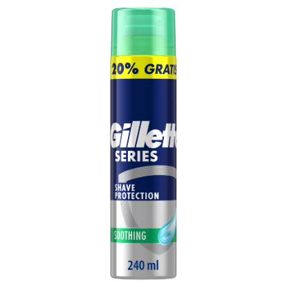Gillette Series Nyugtató Hatású Borotvazselé Aloe Verával, 240ml termékhez kapcsolódó kép