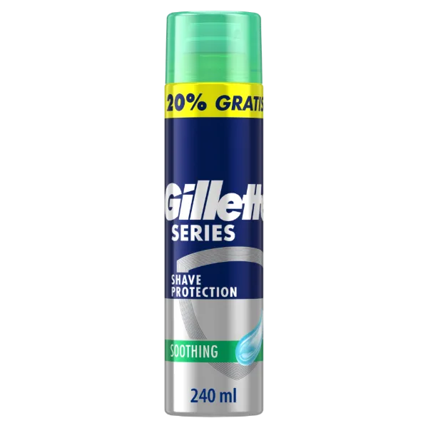 Gillette Series Nyugtató Hatású Borotvazselé Aloe Verával, 240ml termékhez kapcsolódó kép