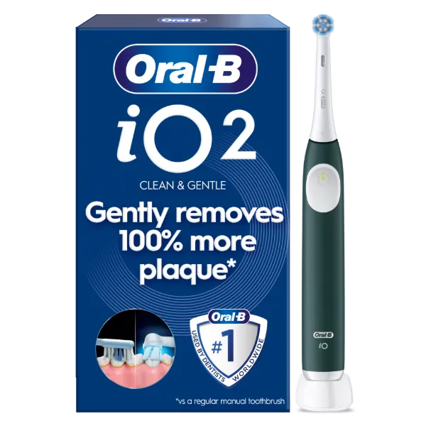 Oral-B iO 2 Elektromos Fogkefe, Erdőzöld termékhez kapcsolódó kép