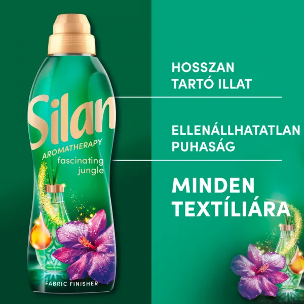 Silan Aromatherapy Fascinating Jungle textilöblítő koncentrátum 62 mosás 1364 ml termékhez kapcsolódó kép
