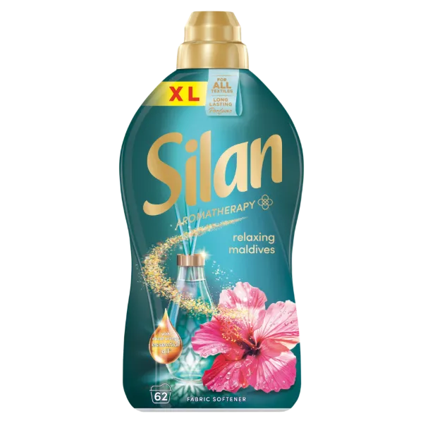 Silan Aromatherapy Relaxing Maldives textilöblítő koncentrátum 62 mosás 1364 ml termékhez kapcsolódó kép