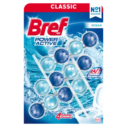 Bref Power Active Ocean WC frissítő 3 x 50 g  termékhez kapcsolódó kép