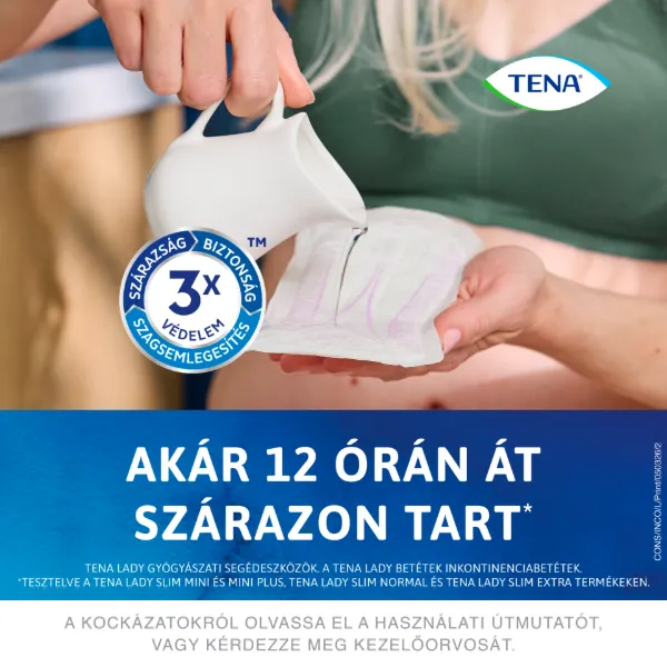 Tena Lady Slim Mini vékony inkontinencia betét 10 db termékhez kapcsolódó kép