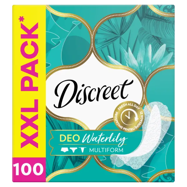 Discreet tisztasági betét Deo Water Lily 100 termékhez kapcsolódó kép