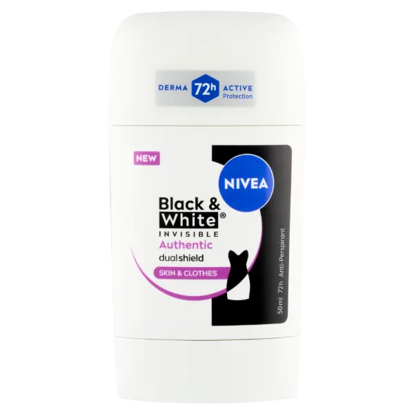 NIVEA Black & White Invisible Authentic izzadásgátló 50 ml termékhez kapcsolódó kép