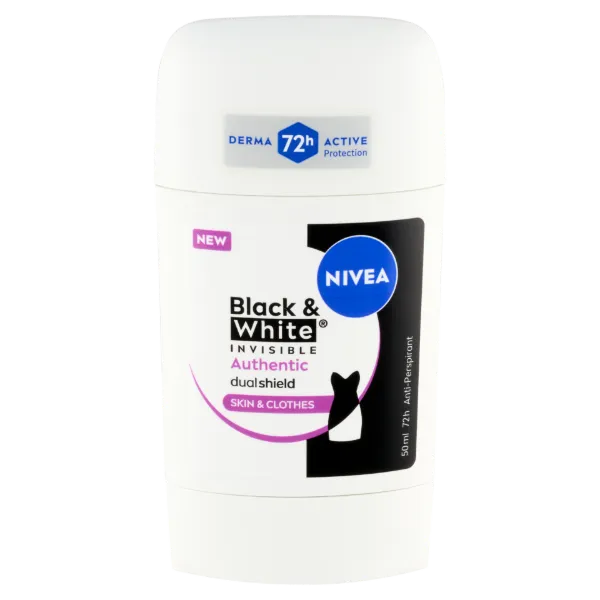 NIVEA Black & White Invisible Authentic izzadásgátló 50 ml termékhez kapcsolódó kép