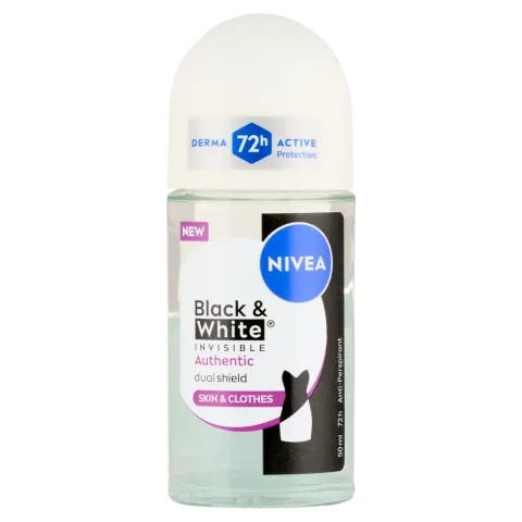 NIVEA Black & White Invisible Authentic izzadásgátló 50 ml termékhez kapcsolódó kép