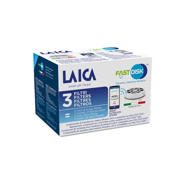 Laica Instant Fast Disk vízszűrő betét 3 db termékhez kapcsolódó kép