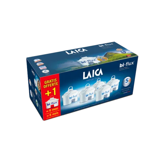 Laica Bi-Flux univerzális vízszűrőbetét 5+1 db termékhez kapcsolódó kép