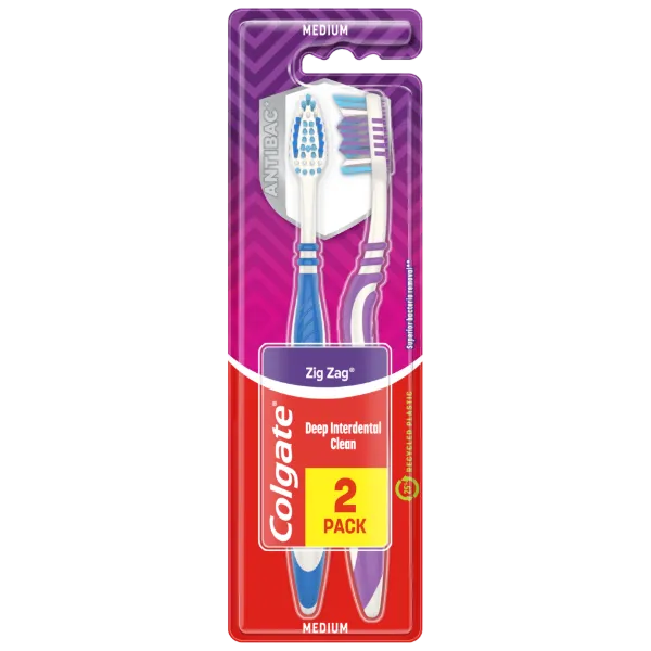 Colgate Zig Zag közepes fogkefe 2 db termékhez kapcsolódó kép