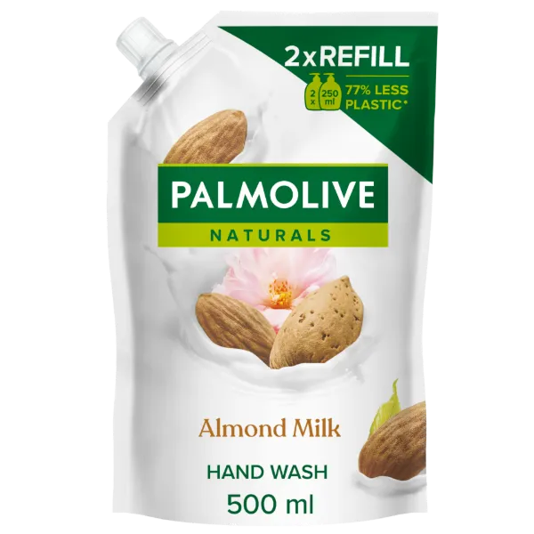 Palmolive Naturals Milk & Almond folyékony szappan utántöltő 500 ml termékhez kapcsolódó kép