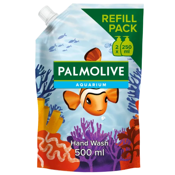 Palmolive Aquarium folyékony szappan utántöltő 500 ml termékhez kapcsolódó kép