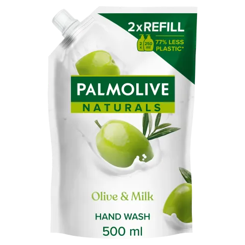 Palmolive Naturals Milk & Olive folyékony szappan utántöltő 500 ml termékhez kapcsolódó kép