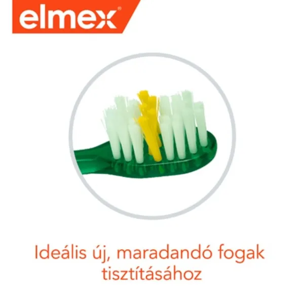 elmex Junior puha gyerek fogkefe 6-12 éves gyermekeknek 1 db termékhez kapcsolódó kép
