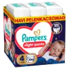 Pampers Night Bugyipelenka, Méret: 4, 104 db Pelenka, 9kg-15kg termékhez kapcsolódó kép