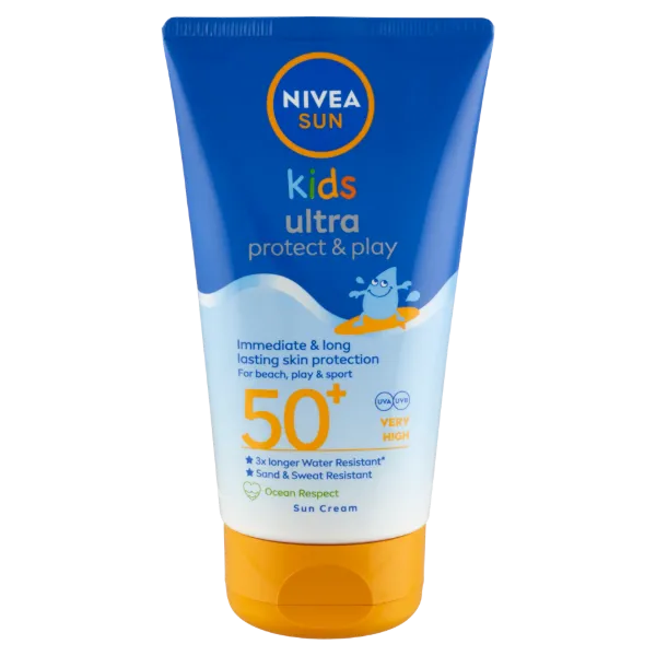 NIVEA SUN Ultra Protect & Play gyermek napozó krém FF50+ 150 ml termékhez kapcsolódó kép