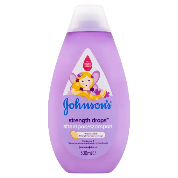 JOHNSON'S® Strength drops™ sampon 500 ml termékhez kapcsolódó kép