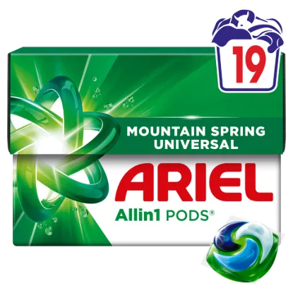 Ariel Allin1 PODS Mountain Spring Universal Mosókapszula, 19 Mosáshoz termékhez kapcsolódó kép