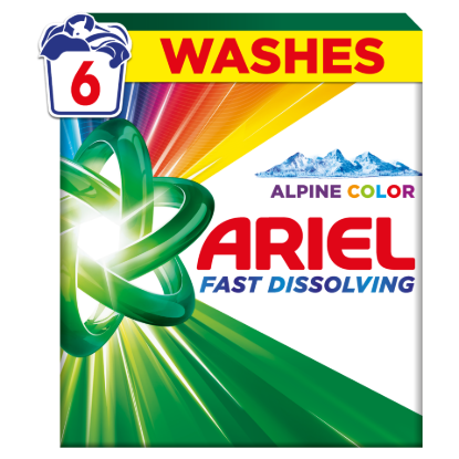 Ariel Alpine Color Mosópor, 330 g, 6 Mosáshoz termékhez kapcsolódó kép