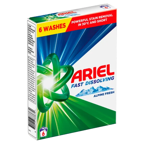 Ariel Alpine Fresh Mosópor, 330 g, 6 Mosáshoz termékhez kapcsolódó kép
