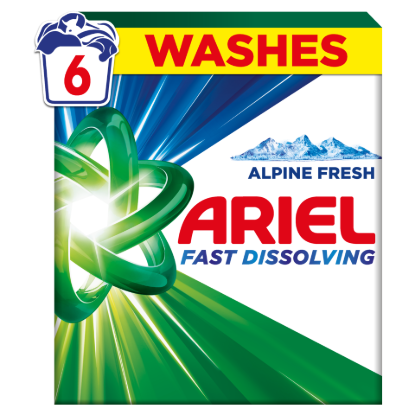 Ariel Alpine Fresh Mosópor, 330 g, 6 Mosáshoz termékhez kapcsolódó kép