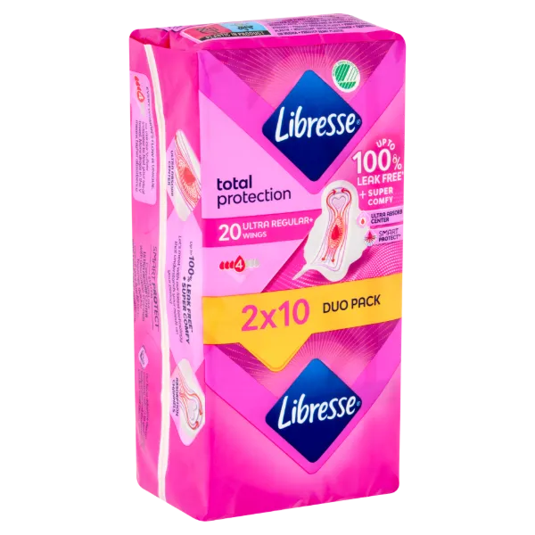 Libresse Ultra Regular+ egészségügyi betét 2 x 10 db termékhez kapcsolódó kép