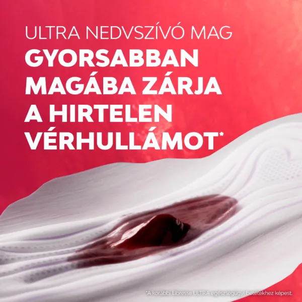 Libresse Ultra Regular+ egészségügyi betét 2 x 10 db termékhez kapcsolódó kép