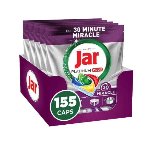 Jar Platinum Plus 30 Minute Miracle mosogatógép tabletta 155 db termékhez kapcsolódó kép