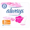 Always Ultra Sensitive Normal Plus (1-es Méret) Egészségügyi Betét, 10 db termékhez kapcsolódó kép