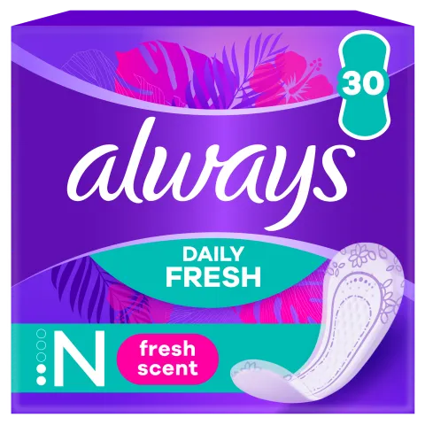 Always Daily Fresh Normal, Friss illattal 30 X Darabos Kiszerelés termékhez kapcsolódó kép